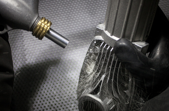 彈簧的珠擊處理